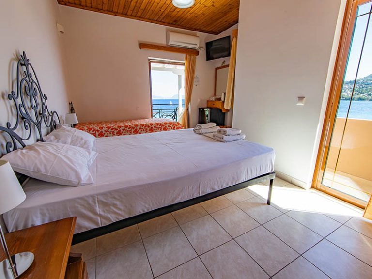 A sea view room at Nikiana Beach Club