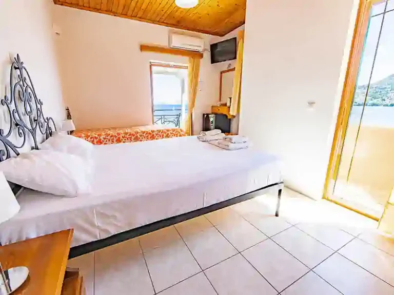 Sea view room in Thalassa House at Nikiana Beach Club