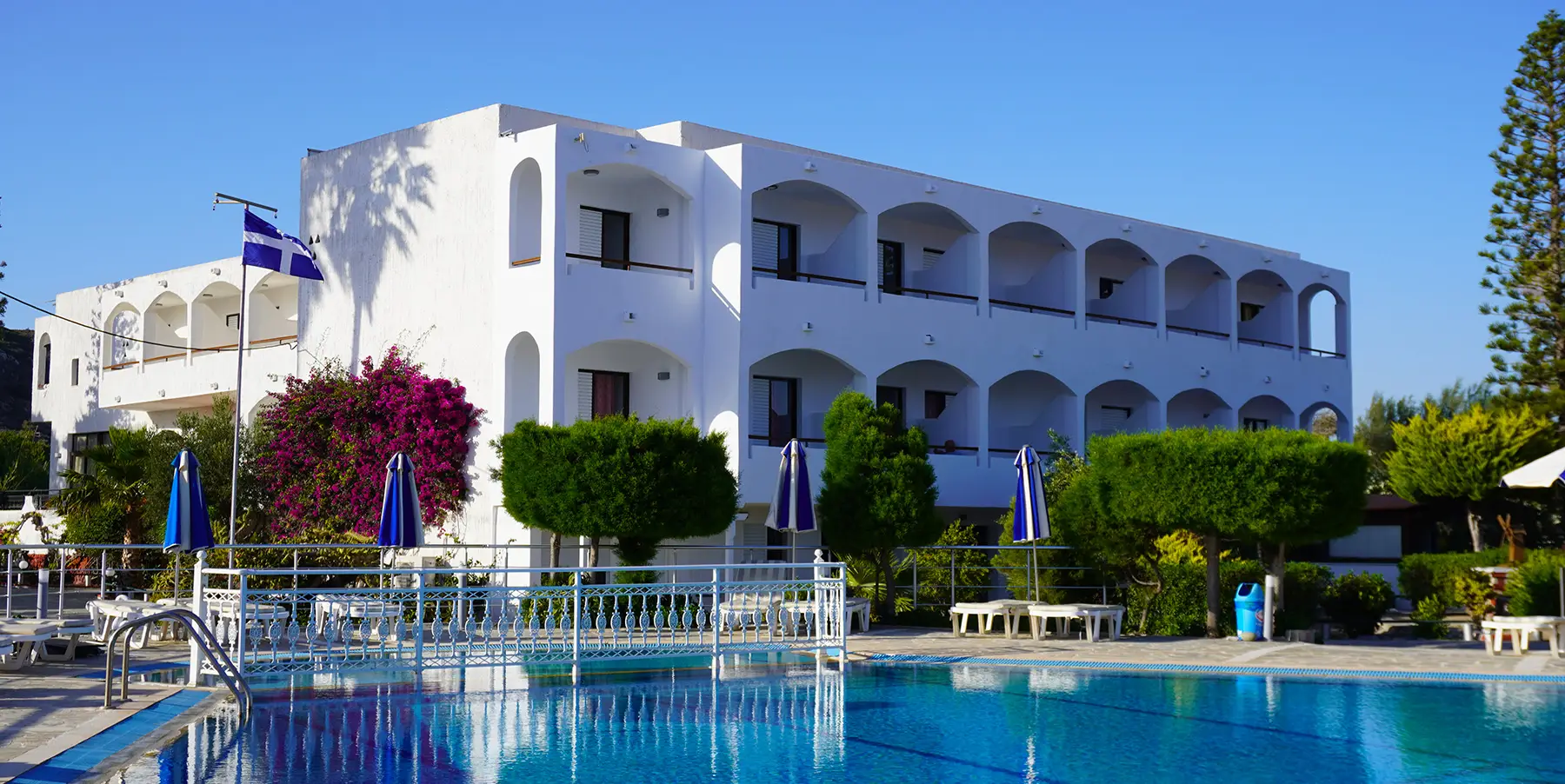 Hotel Ionikos on the beach at Kefalos, Kos
