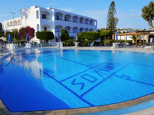 Swimming pool at Hotel Ionikos, Kefalos